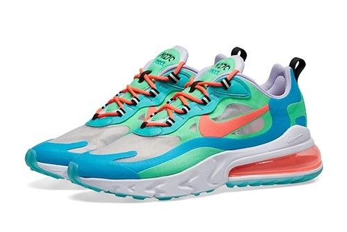 Nike Air Max 270 React WGreen Lagoon – תמונה 2