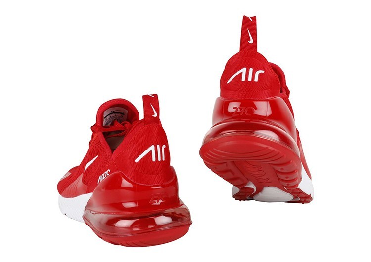 נעלי נייק-Nike Air Max 270 Red Running Shoes – תמונה 4