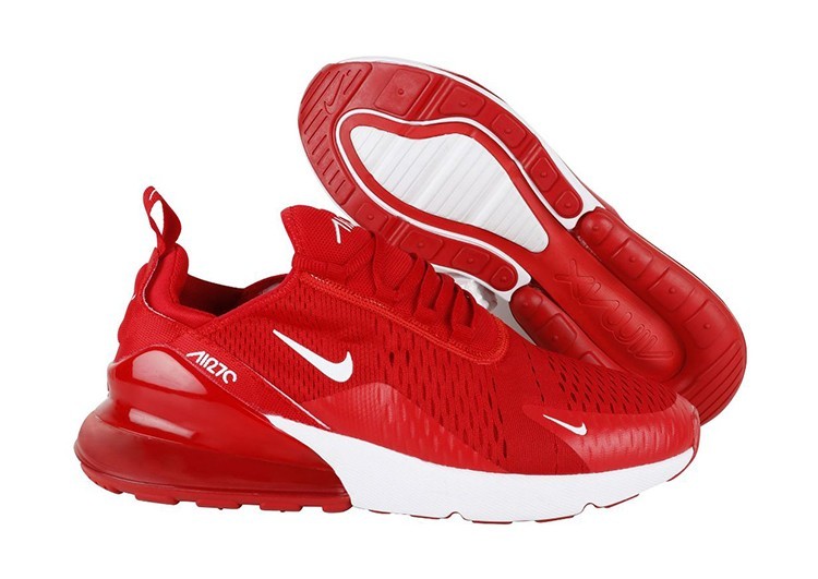 נעלי נייק-Nike Air Max 270 Red Running Shoes – תמונה 3