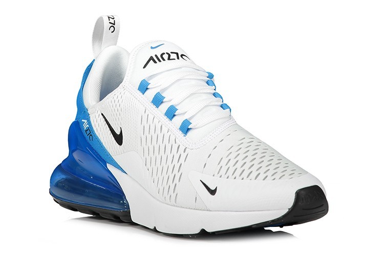 נעלי נייק-Nike Footwear Air Max 270 - White / Blue – תמונה 2