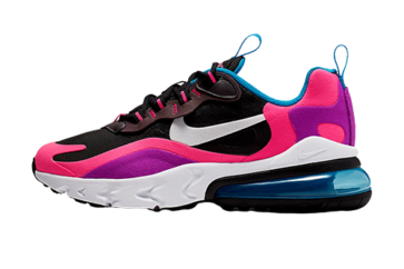 Nike Air Max 270 React White Black Pink
