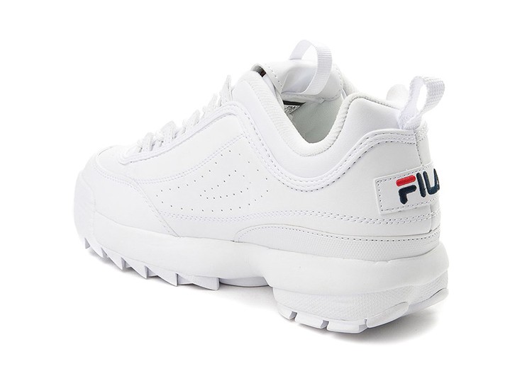 נעלי פילה-Fila Disruptor 2 Premium Athletic Shoes-White – תמונה 3