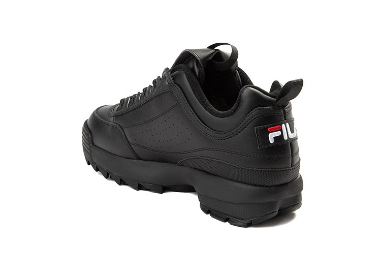 נעלי פילה-Fila Disruptor 2 Premium Athletic Shoes-BLACK – תמונה 4