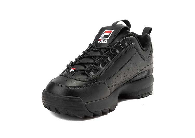 נעלי פילה-Fila Disruptor 2 Premium Athletic Shoes-BLACK – תמונה 2