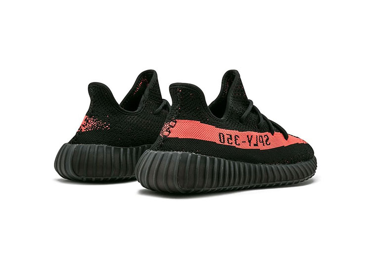 נעלי אדידס-ADIDAS 350 BLACK RED – תמונה 2