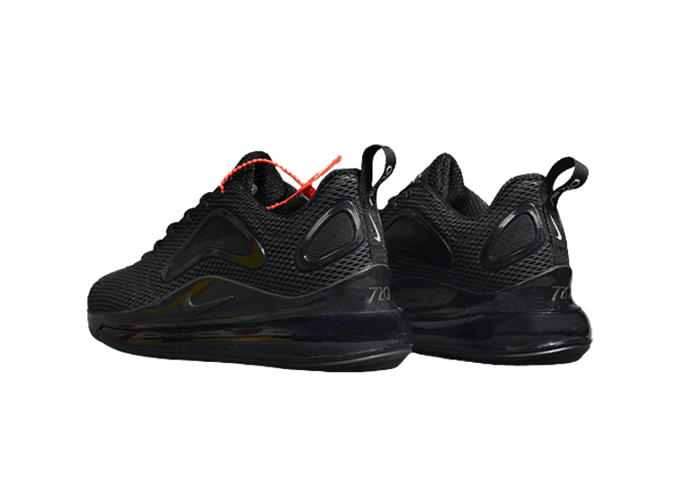 NIKE AIR MAX 720 BLACK- BLACK LOGO – תמונה 3
