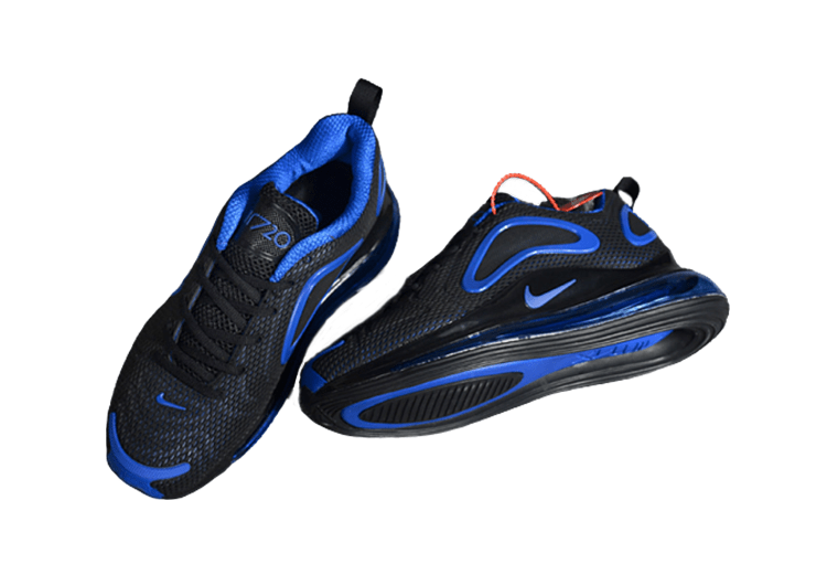 NIKE AIR MAX 720 BLUE - BLACK – תמונה 5