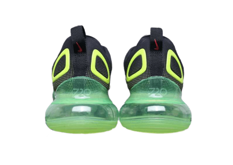 NIKE AIR MAX 720 BLACK - LIGHT GREEN – תמונה 3