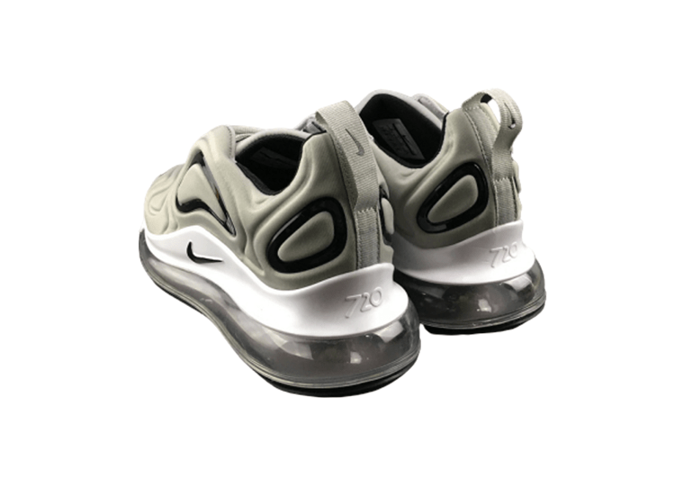 NIKE AIR MAX 720 BLACK LOGO - LIGHT GRAY – תמונה 4