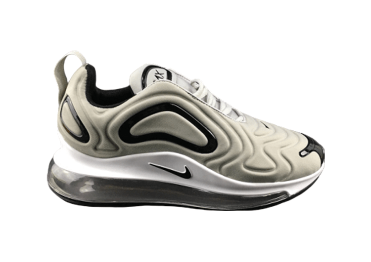NIKE AIR MAX 720 BLACK LOGO - LIGHT GRAY