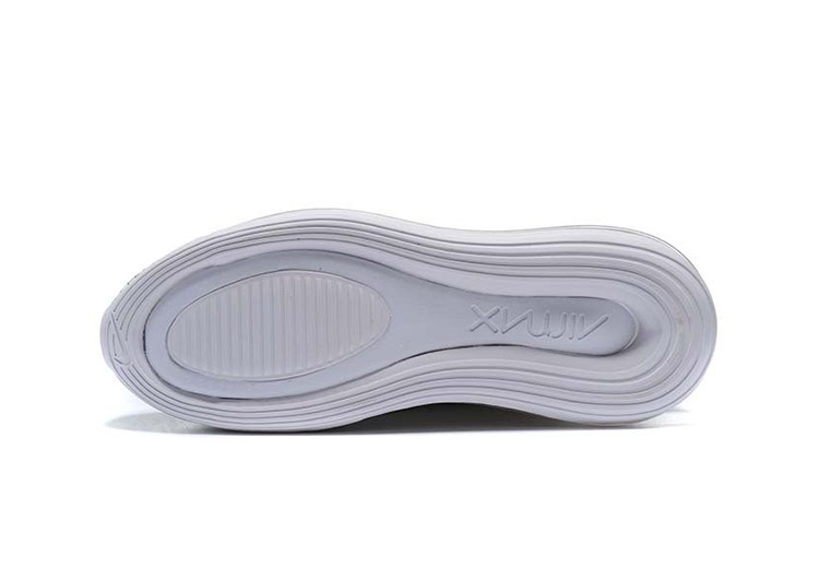 NIKE AIR MAX 720 BLACK LOGO - WHITE – תמונה 5