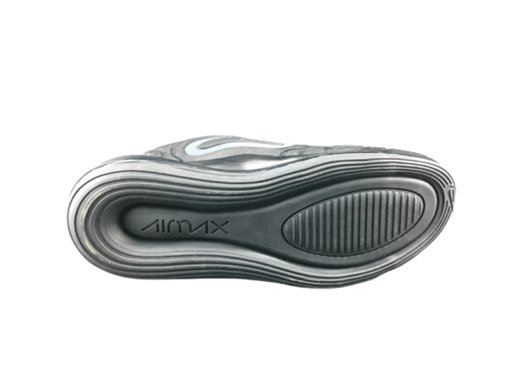 NIKE AIR MAX 720 BLACK - RED LOGO – תמונה 6