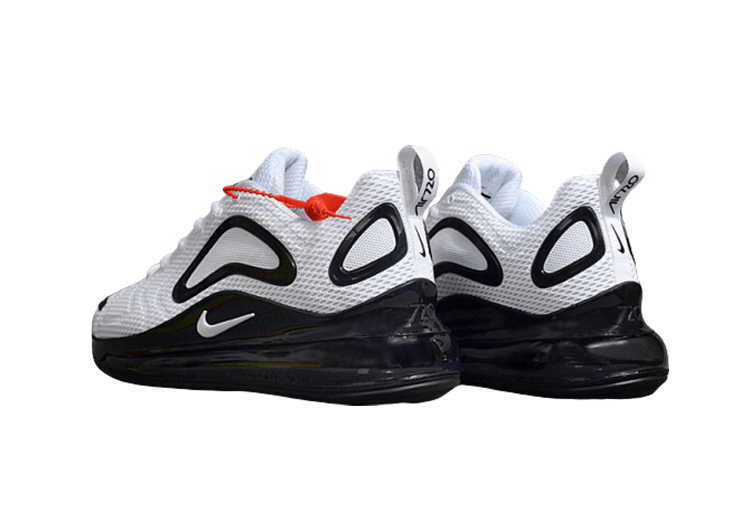 NIKE AIR MAX 720 BLACK- WHITE – תמונה 5