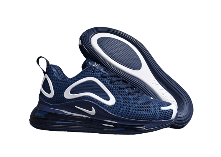NIKE AIR MAX 720 BLUE - WHITE LOGO – תמונה 2