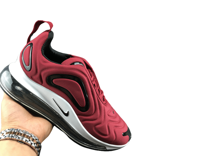 NIKE AIR MAX 720 CARMINE - BLACK – תמונה 4