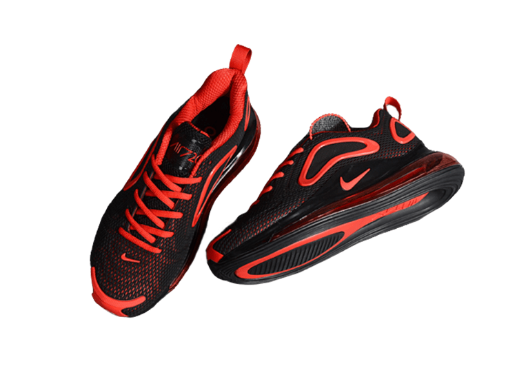NIKE AIR MAX 720 RED-BLACK – תמונה 4