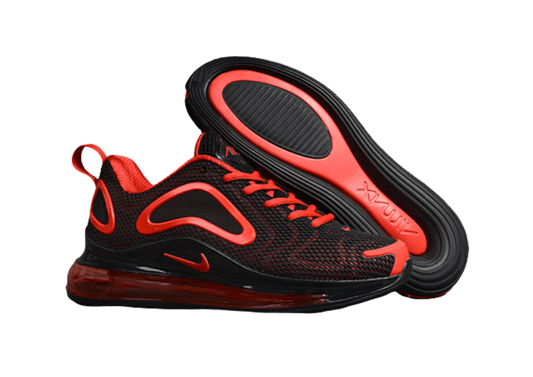 NIKE AIR MAX 720 RED-BLACK – תמונה 2