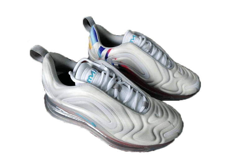 NIKE AIR MAX 720 WHITE-RED-BLUE – תמונה 6