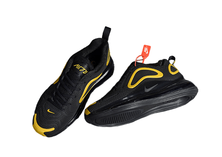 NIKE AIR MAX 720 YELLOW-BLACK – תמונה 5