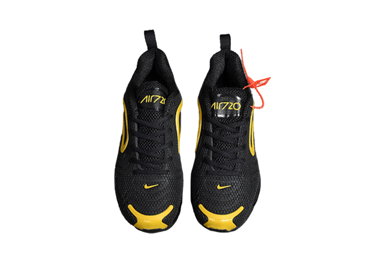 NIKE AIR MAX 720 YELLOW-BLACK – תמונה 3