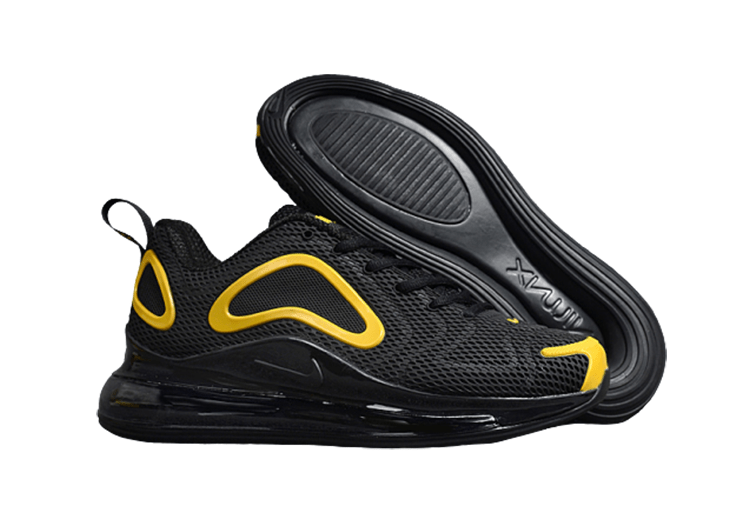 NIKE AIR MAX 720 YELLOW-BLACK – תמונה 2