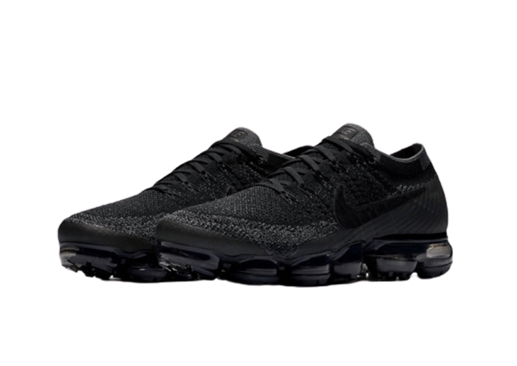 נעלי נייק-Nike Air Vapor Max Flyknit 2.0W BLACK - BLACK LOGO – תמונה 6