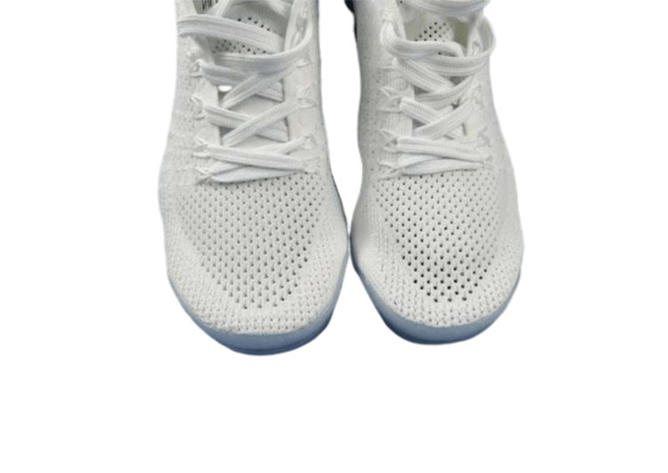 נעלי נייק-Nike Air Vapor Max Flyknit 2.0W WHITE-BLACK LOGO – תמונה 5