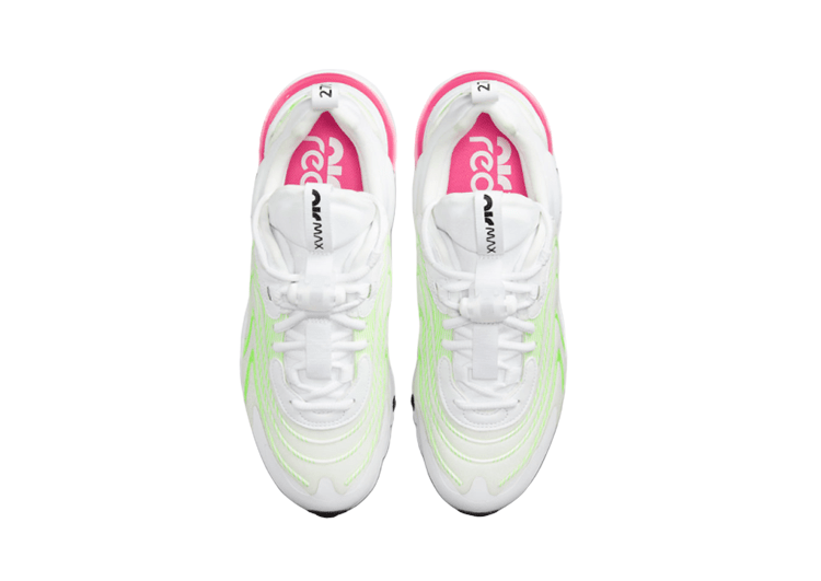 נעלי נייק-nike air max270 PINK-WHITE-GREEN – תמונה 5