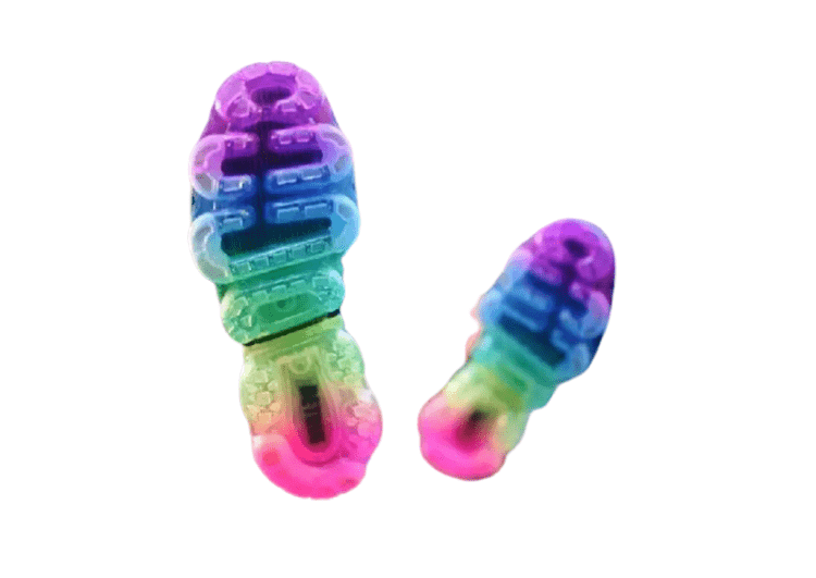 נעלי נייק-Nike Air Vapor Max Flyknit 2.0W NAVY BLUE - BLACK LOGO – תמונה 10