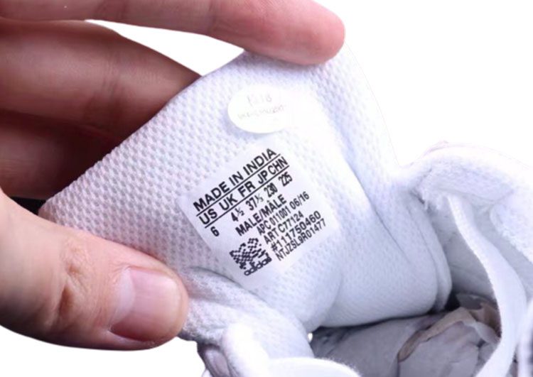 נעלי אדידס-ADIDAS Stan Smith - Shell Head White Black Gold Label – תמונה 9