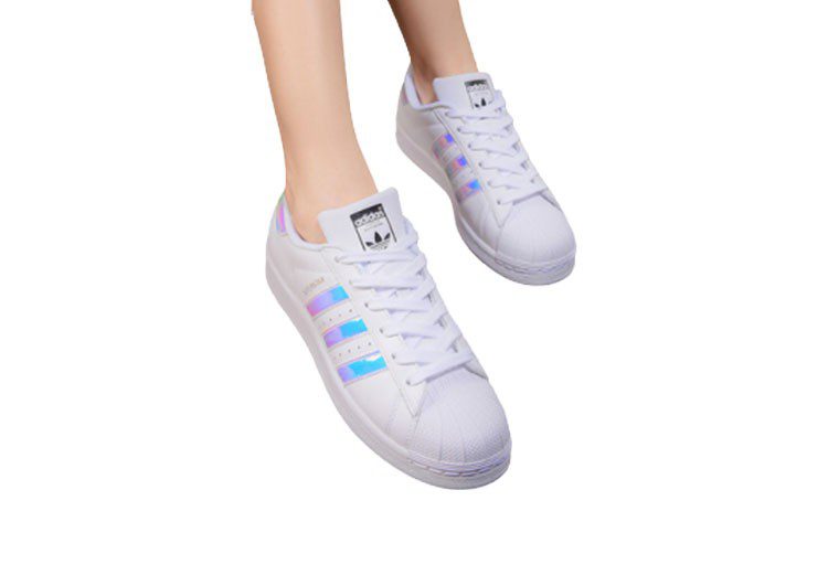 נעלי אדידס-ADIDAS Stan Smith - Shell Head White Colorful – תמונה 5