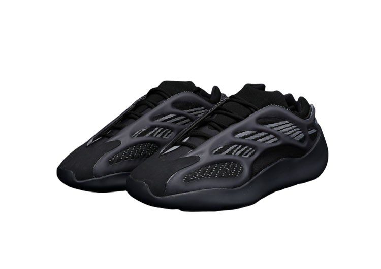 נעלי אדידס-Adidas Yeezy Boost 700-Nero-Mid Grey – תמונה 3