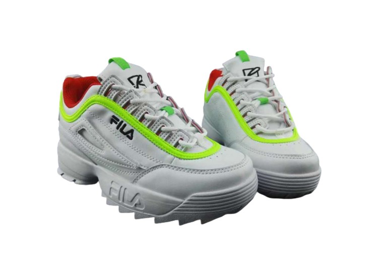 נעלי פילה-Fila Disruptor 2 Premium Athletic Shoes-GEYSER-CITRUS – תמונה 6