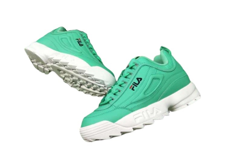 נעלי פילה-Fila Disruptor 2 Premium Athletic Shoes-MEDIUM AQUAMARINE – תמונה 8