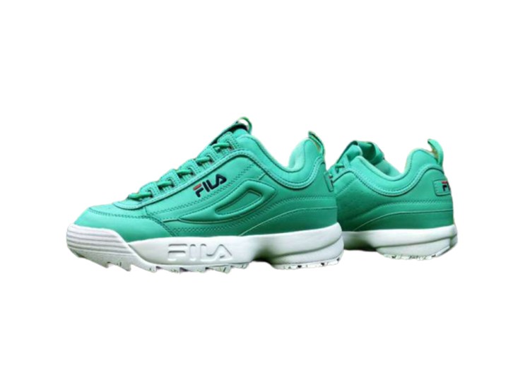 נעלי פילה-Fila Disruptor 2 Premium Athletic Shoes-MEDIUM AQUAMARINE – תמונה 3