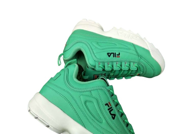 נעלי פילה-Fila Disruptor 2 Premium Athletic Shoes-MEDIUM AQUAMARINE – תמונה 13