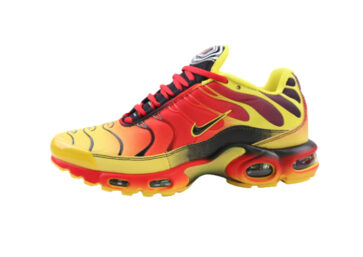 נעלי נייק-NIKE AIR MAX PLUS TN-YELLOW-RED-BLACK