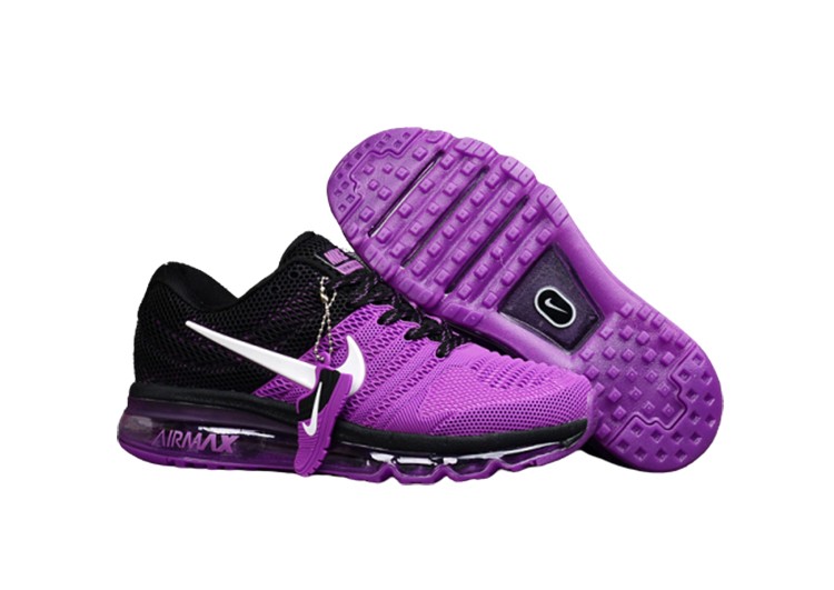 נעלי נייק-Nike Air Max 2017- DEEP LILAC- BLACK – תמונה 6