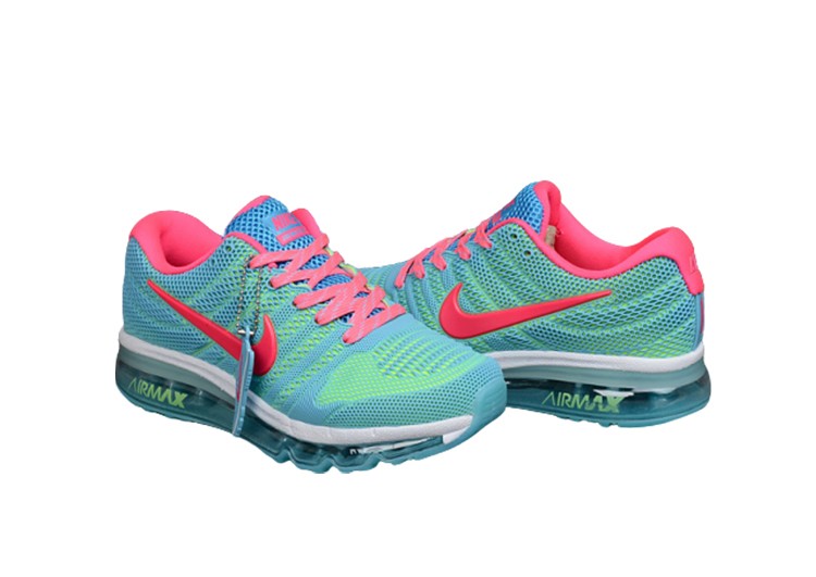 נעלי נייק-Nike Air Max 2017- HIPPIE BLUE-HOT PINK – תמונה 4