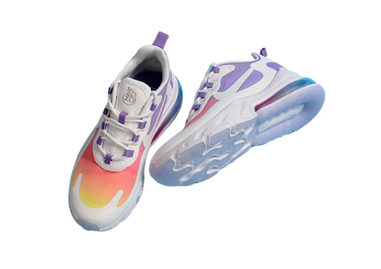 Nike Air Max 270 React GHOST - DELUGE – תמונה 2