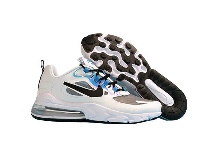 Nike Air Max 270 React SILVER SAND- MAIRE – תמונה 5