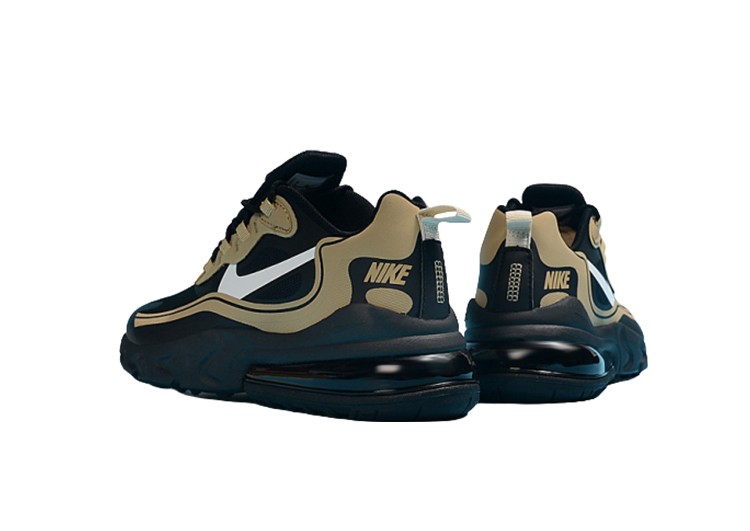 Nike Air Max 270 React TALLOW- BLACK PEARL – תמונה 3