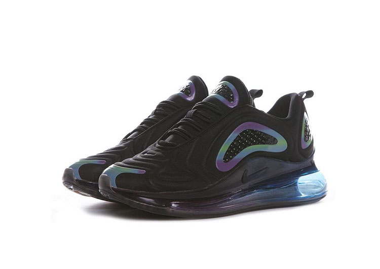 Nike Air Max 720 Black & MELANZANE – תמונה 2