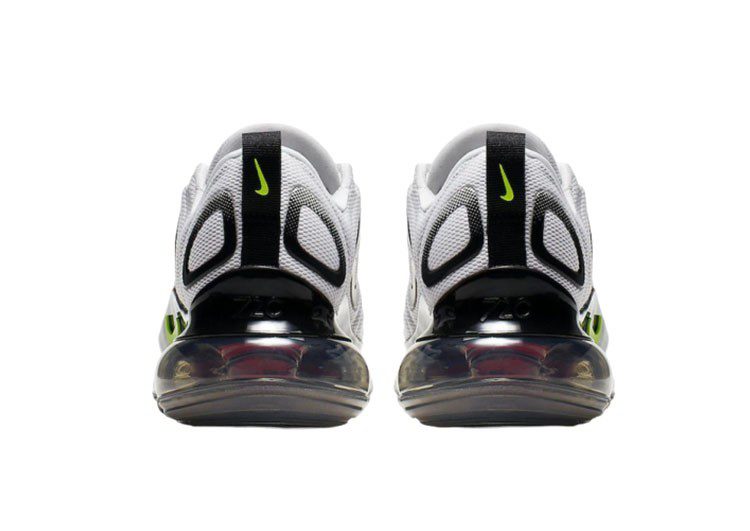Nike Air Max 720 White & Black – תמונה 4