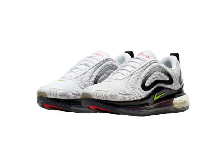 Nike Air Max 720 White & Black – תמונה 2