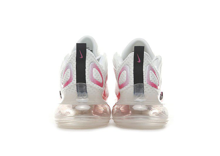 Nike Air Max 720 White - Pink & Black Logo – תמונה 4