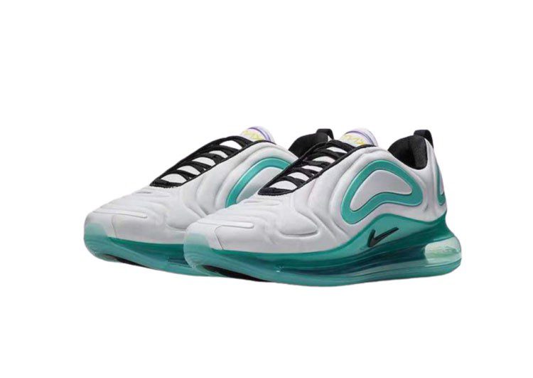 Nike Air Max 720 White & Puerto Rico – תמונה 2