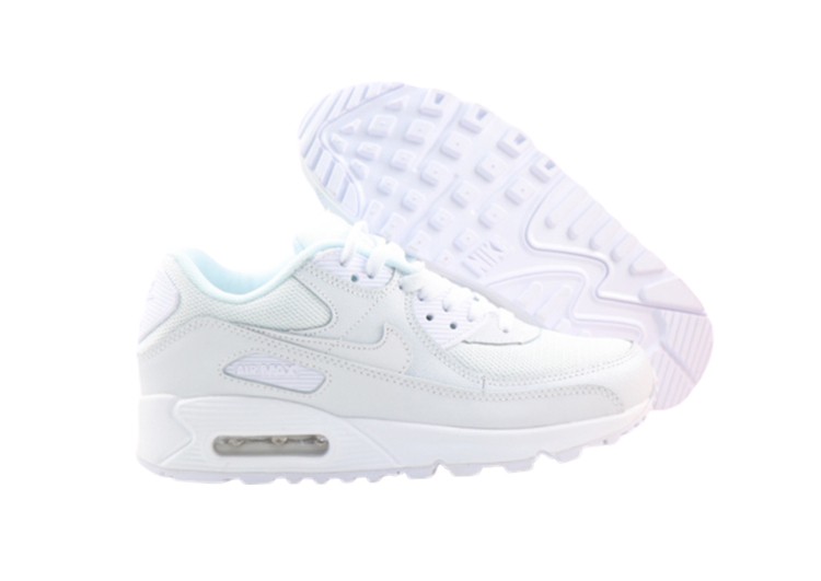 נעלי נייק-Nike Air Max 90 WHITE – תמונה 4