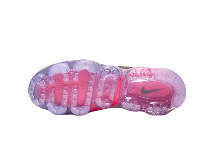 Nike Air Vapor Max Flyknit 2.0 DUSTY GREY- RADICAL RED – תמונה 5