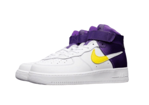 Nike air force 1 high WHITE-PURPLE-YELLOW (4)